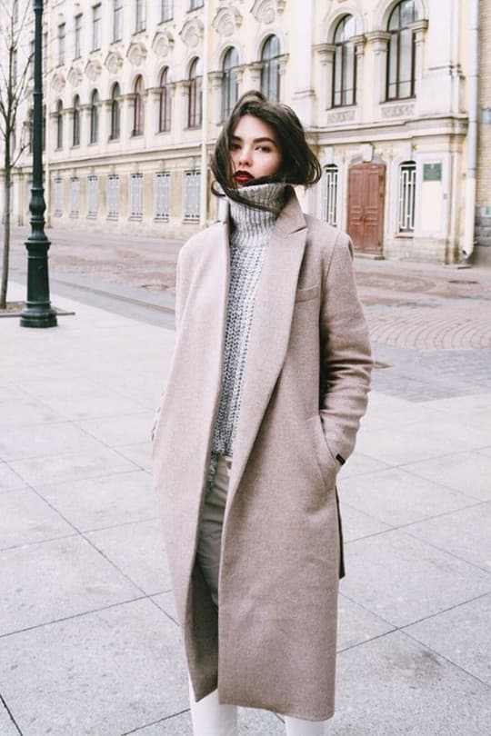 Less is more 簡約冬日造型街拍靈感