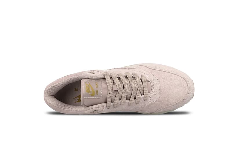 Nike Air Max 1 全新粉紅 金色波鞋