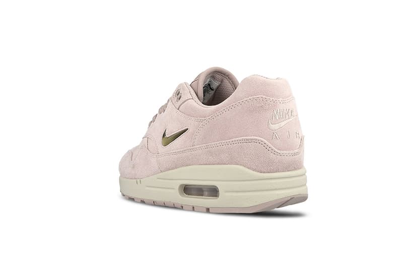 Nike Air Max 1 全新粉紅 金色波鞋