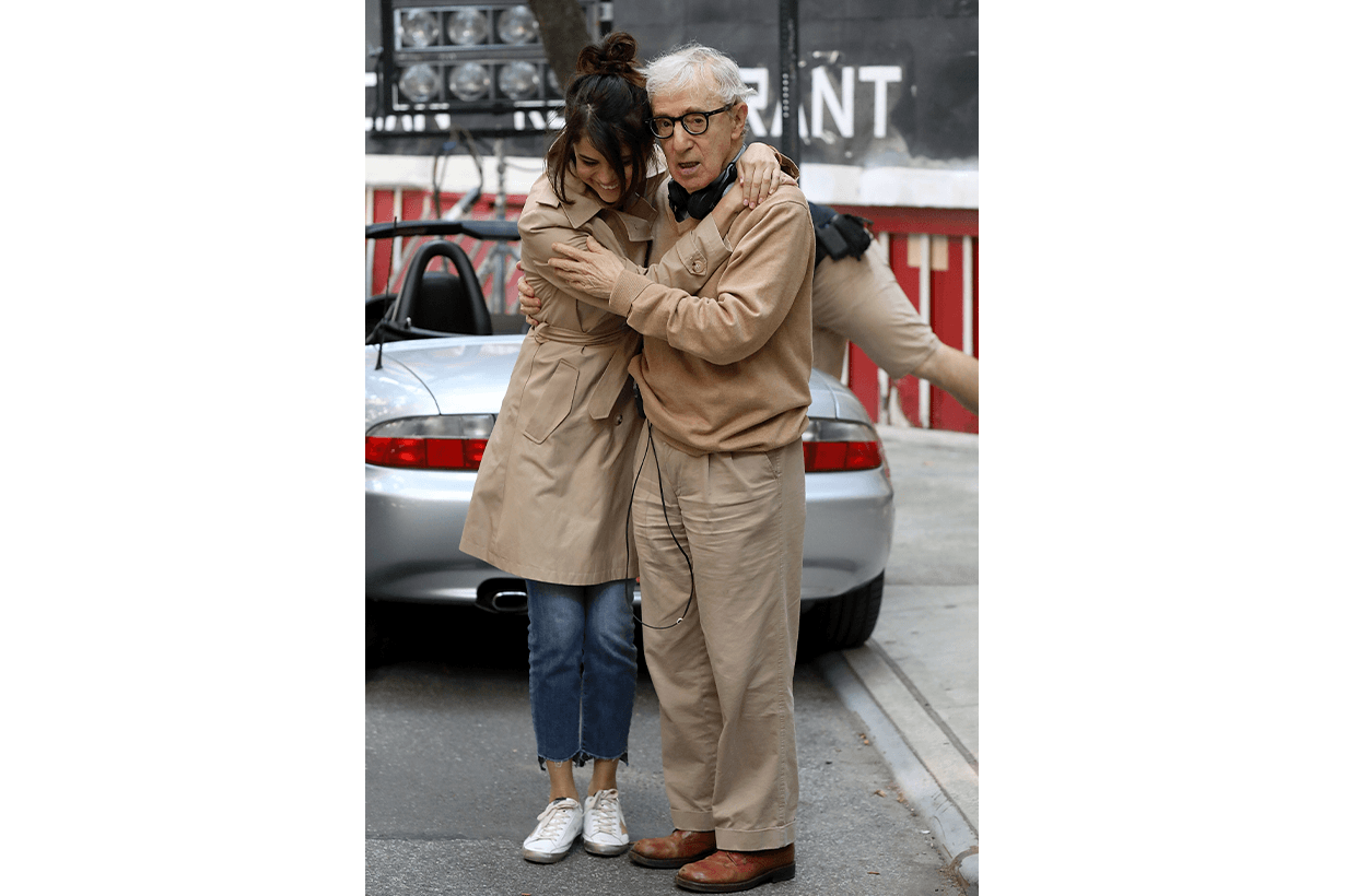 Selena Gomez and Woody Allen