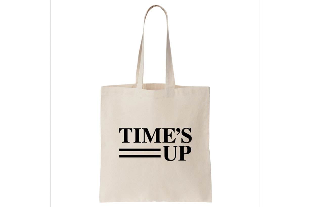 Time's Up 推出抗性侵別針及一系列商品