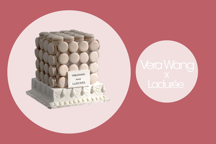 Vera Wang 聯乘 Ladurée 推出的甜品系列，絕對是把女生的美夢結合在一起！