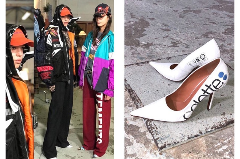 Vetements 2019 秋冬系列向巴黎潮店 Colette 致敬 首度推出芭蕾舞平底鞋 Ballet Flats