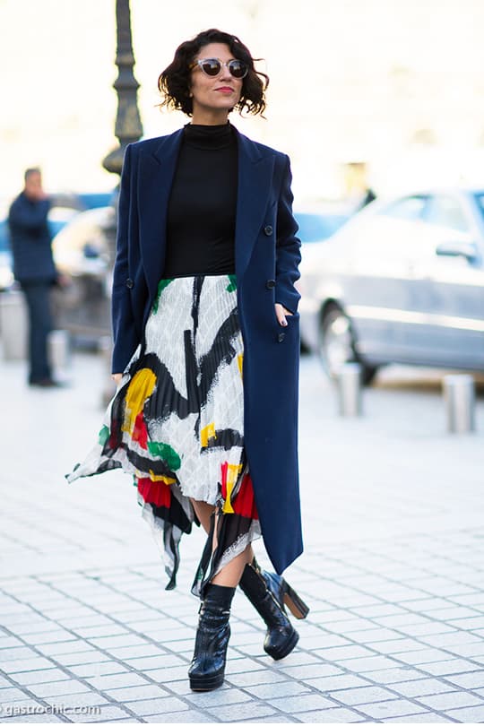 冬日辦公室時尚街拍穿搭靈感