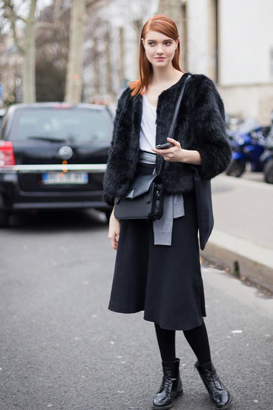 冬日辦公室時尚街拍穿搭靈感