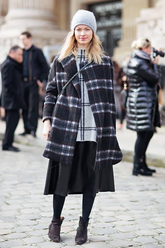 冬日辦公室時尚街拍穿搭靈感