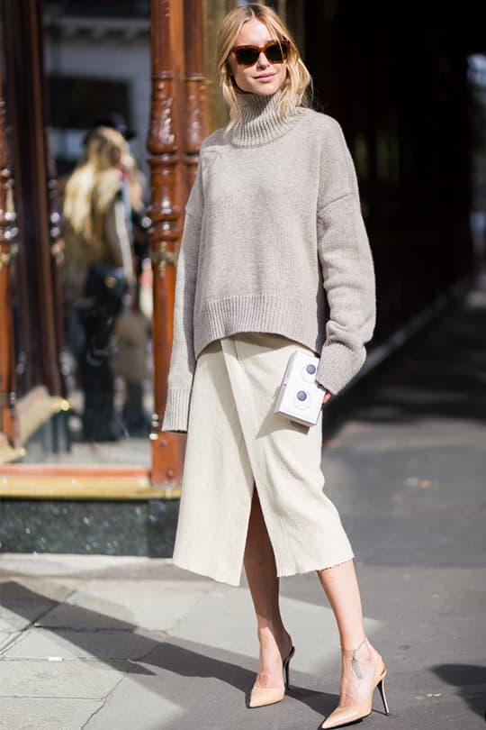 冬日辦公室時尚街拍穿搭靈感