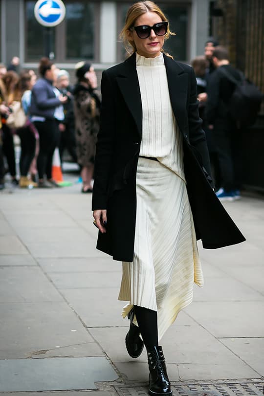 冬日辦公室時尚街拍穿搭靈感