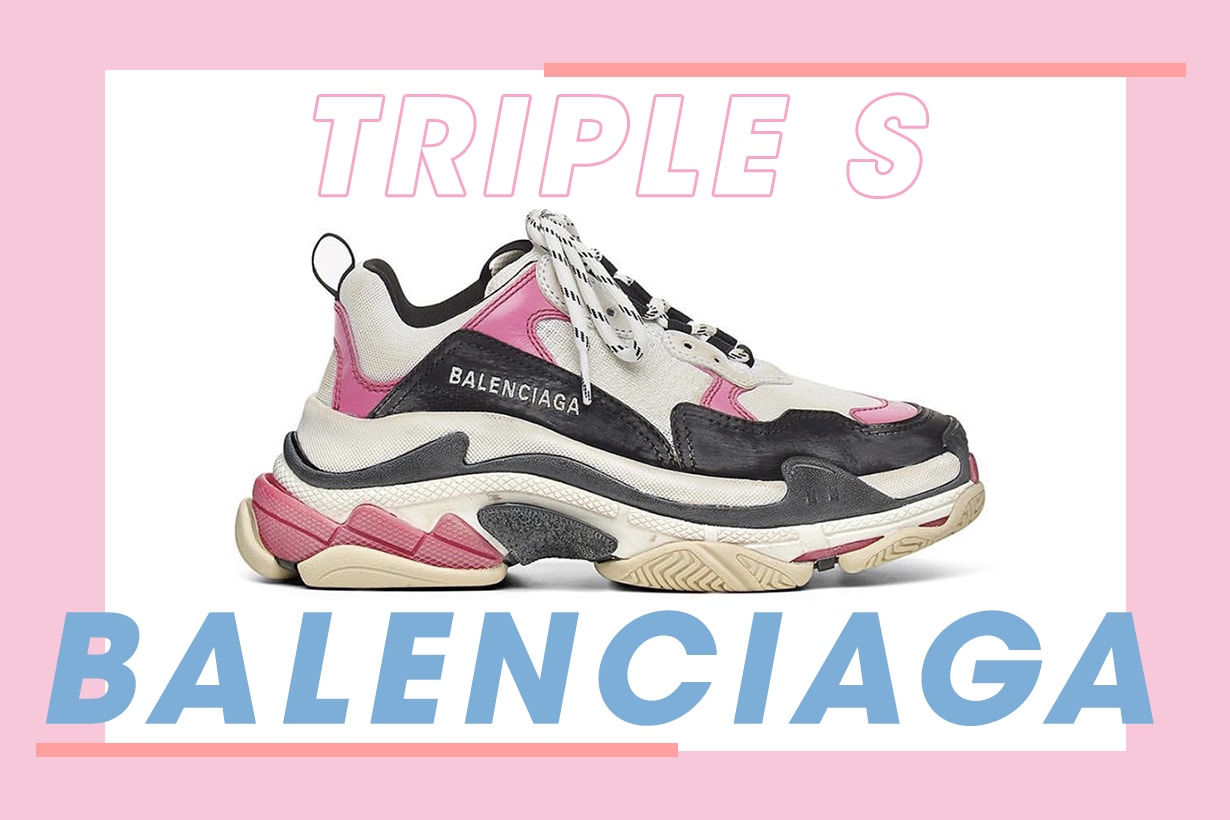 以超快速度售罄 Balenciaga Triple S 泡泡糖粉紅 新色驚喜登場