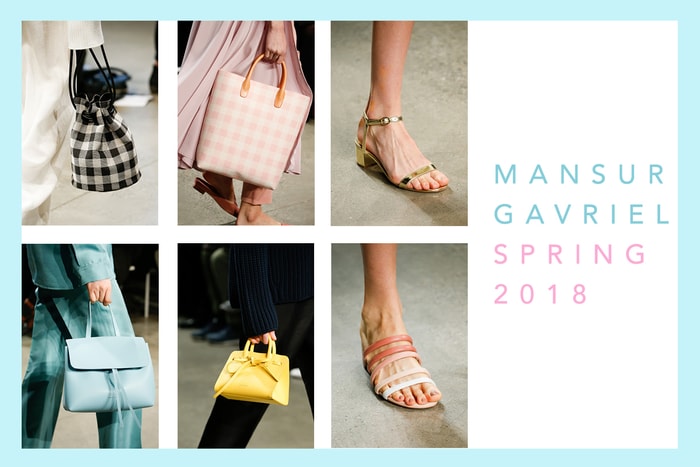 簡約控表示：「每件我都要」，Mansur Gavriel 2018 早春手袋、鞋履一次看！