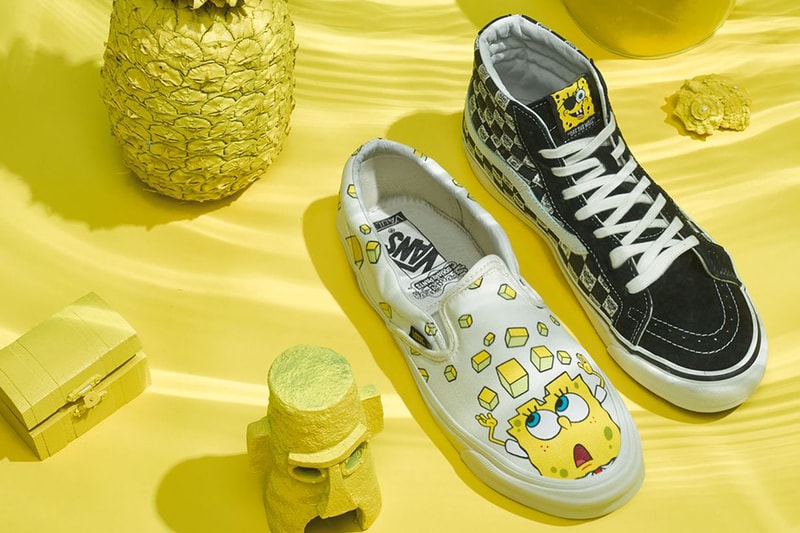 女孩們尖叫吧 Vans 找上SpongeBob Squarepants推出一系列萌到翻掉的聯名鞋款