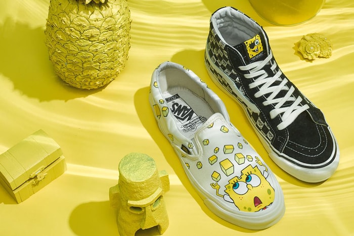 女孩們尖叫吧!Vans 找上《SpongeBob Squarepants》推出一系列超可愛聯名鞋款!