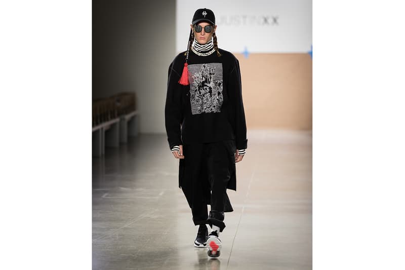 與 CK ALEXANDER WANG 並列 首位登上紐約時裝週官方秀的台灣品牌 Just in xx 把故宮變得嘻哈