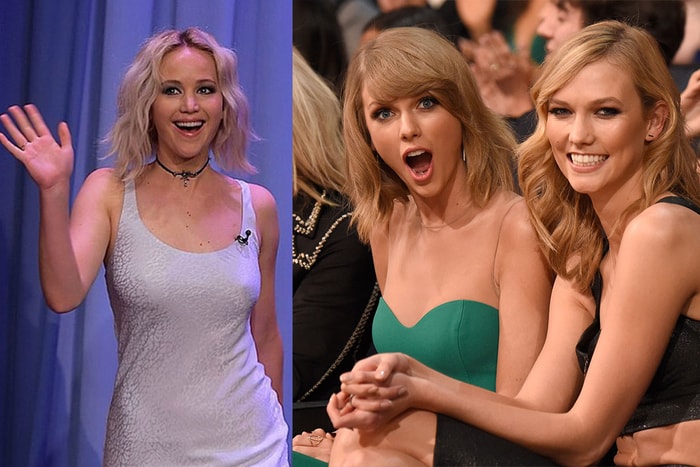 影后也八卦！Jennifer Lawrence：「Taylor Swift 和 Karlie Kloss 讓我晚上都睡不著覺！」