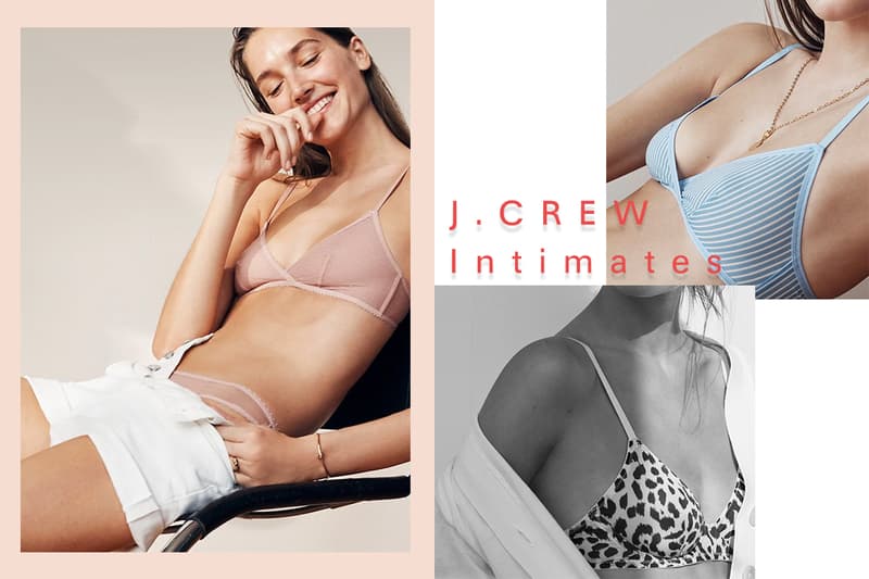 J.Crew 推出女性內衣系列