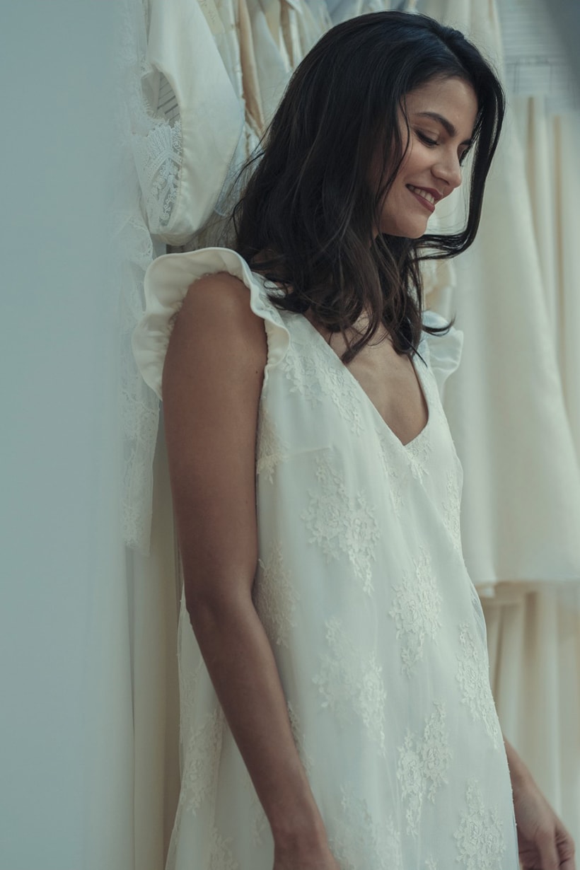 Laure de Sagazan 2018 系列婚紗樸實卻又質感滿滿