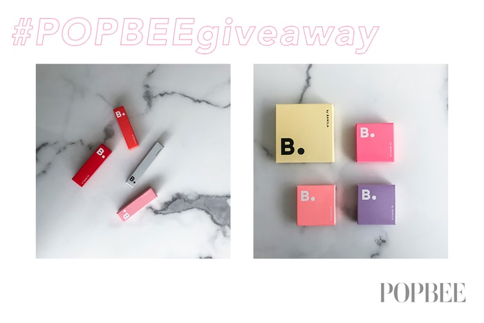 #POPBEEgiveaway: 搶先試用!送你韓國 B. by BANILA 美妝用品系列