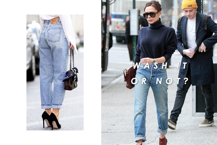 牛仔褲保養的迷思-想不到 Victoria Beckham 也是「不清洗」的派別!