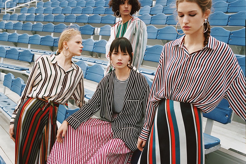 Zara  TRF 就釋出了名為The Spring Games的 2018 春季的宣傳照