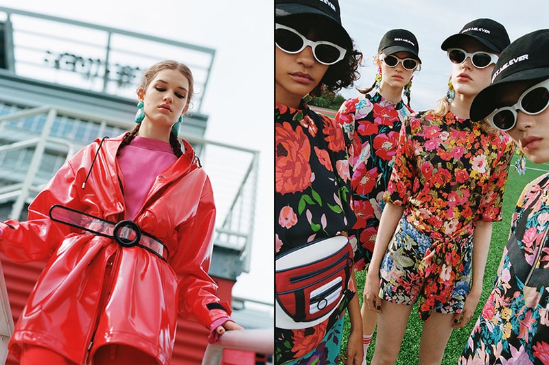 Zara  TRF 就釋出了名為The Spring Games的 2018 春季的宣傳照