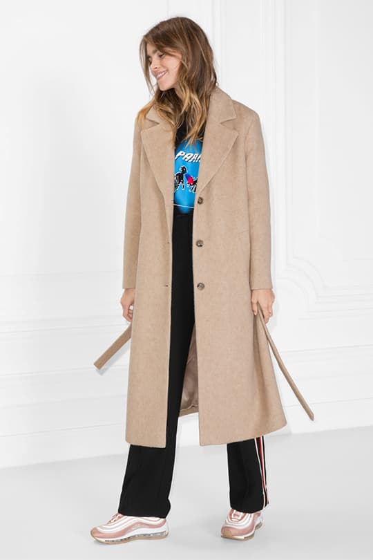 價錢親民的長絨褸 ZARA Mango Bershka Topshop