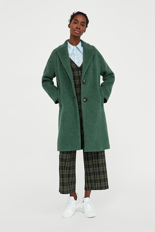 價錢親民的長絨褸 ZARA Mango Bershka Topshop