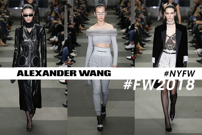 Alexander Wang #NYFW 最後一場時裝騷，用冷酷型格感告別紐約！