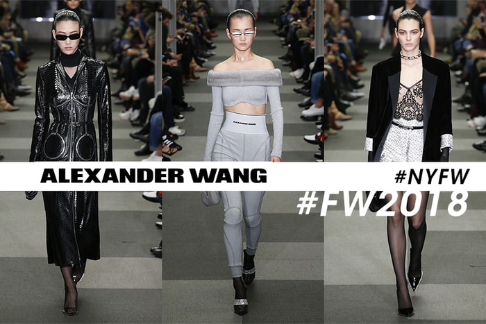 Alexander Wang #NYFW 最後一場時裝騷,用冷酷型格感告別紐約!
