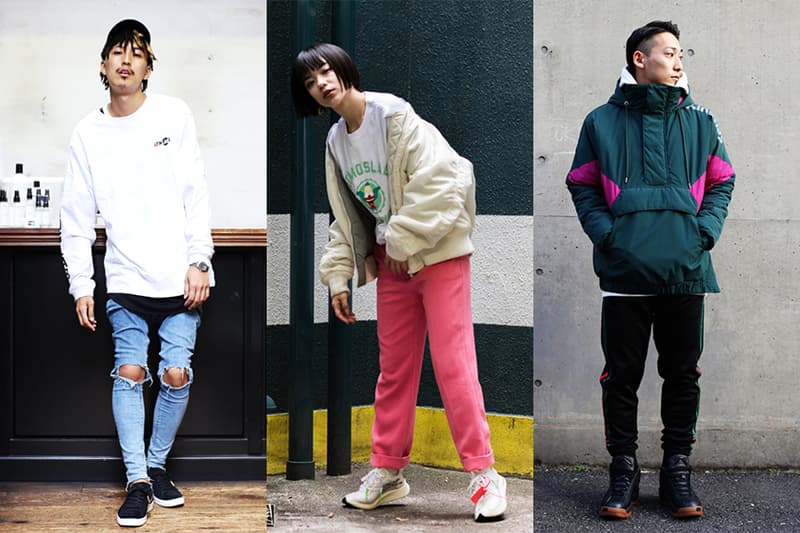 日本波鞋名店 atmos 的潮男潮女店員冬日波鞋街拍