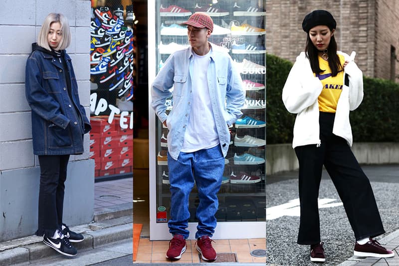 日本波鞋名店 atmos 的潮男潮女店員冬日波鞋街拍