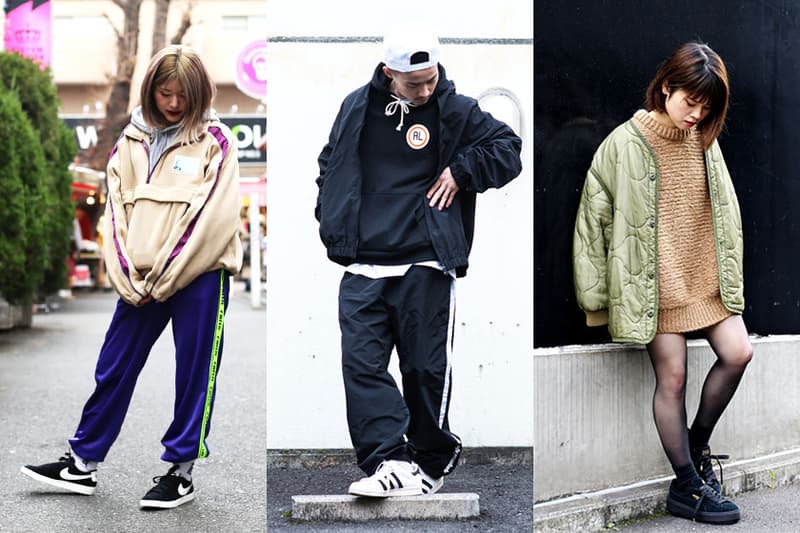 日本波鞋名店 atmos 的潮男潮女店員冬日波鞋街拍