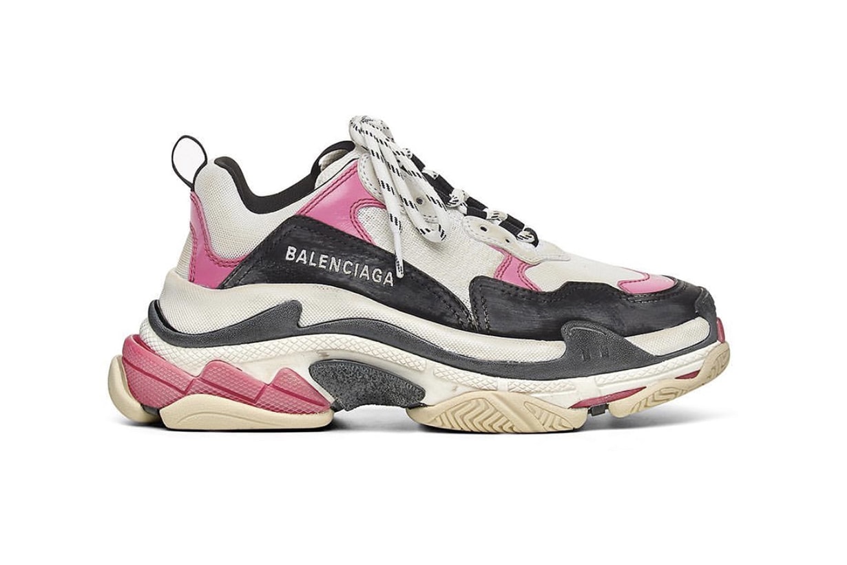 以超快速度售罄 Balenciaga Triple S 泡泡糖粉紅 新色驚喜登場