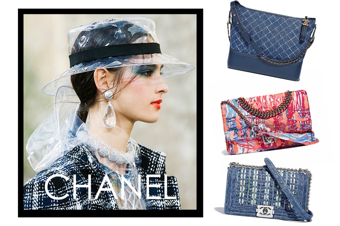 各位牛仔控看過來吧!Chanel 2018 春夏有多款牛仔新袋上架了