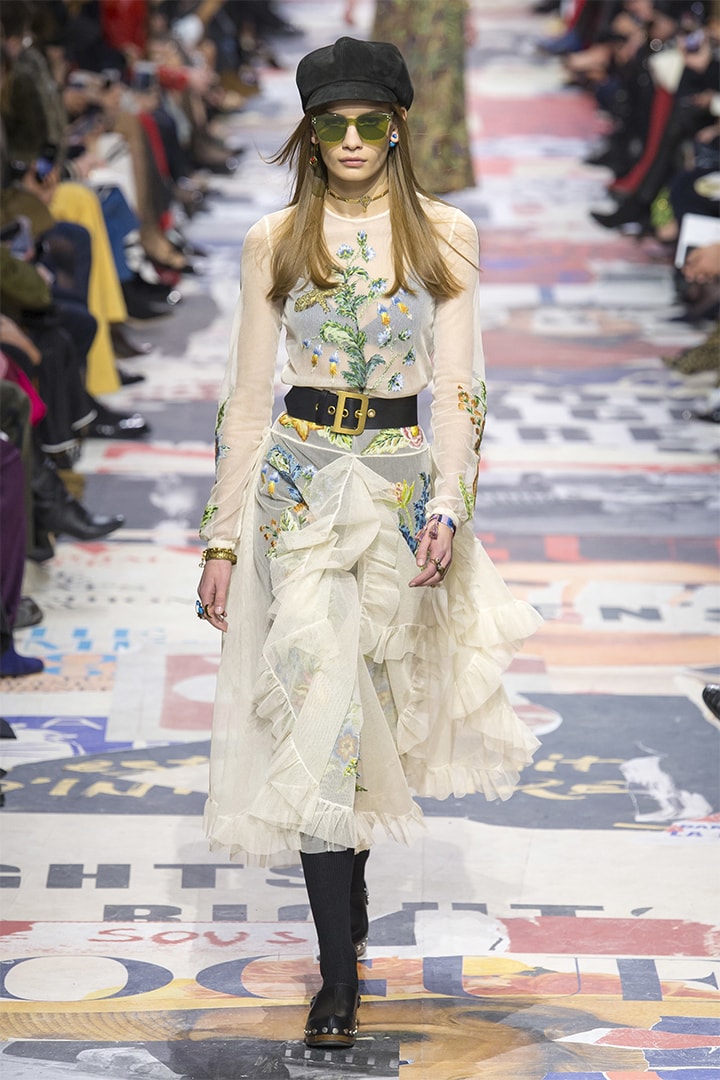  Christian Dior 於巴黎時裝周 PFW 發佈 2018 秋冬系列