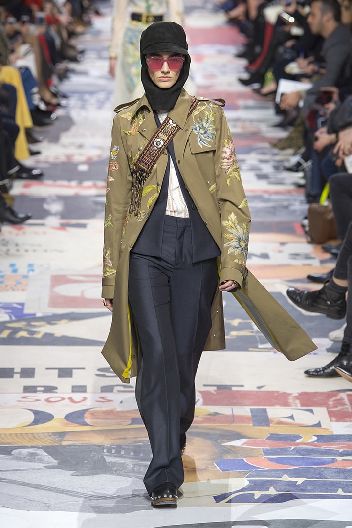  Christian Dior 於巴黎時裝周 PFW 發佈 2018 秋冬系列