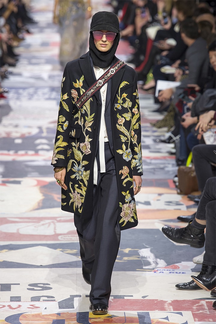 Christian Dior 於巴黎時裝周 PFW 發佈 2018 秋冬系列