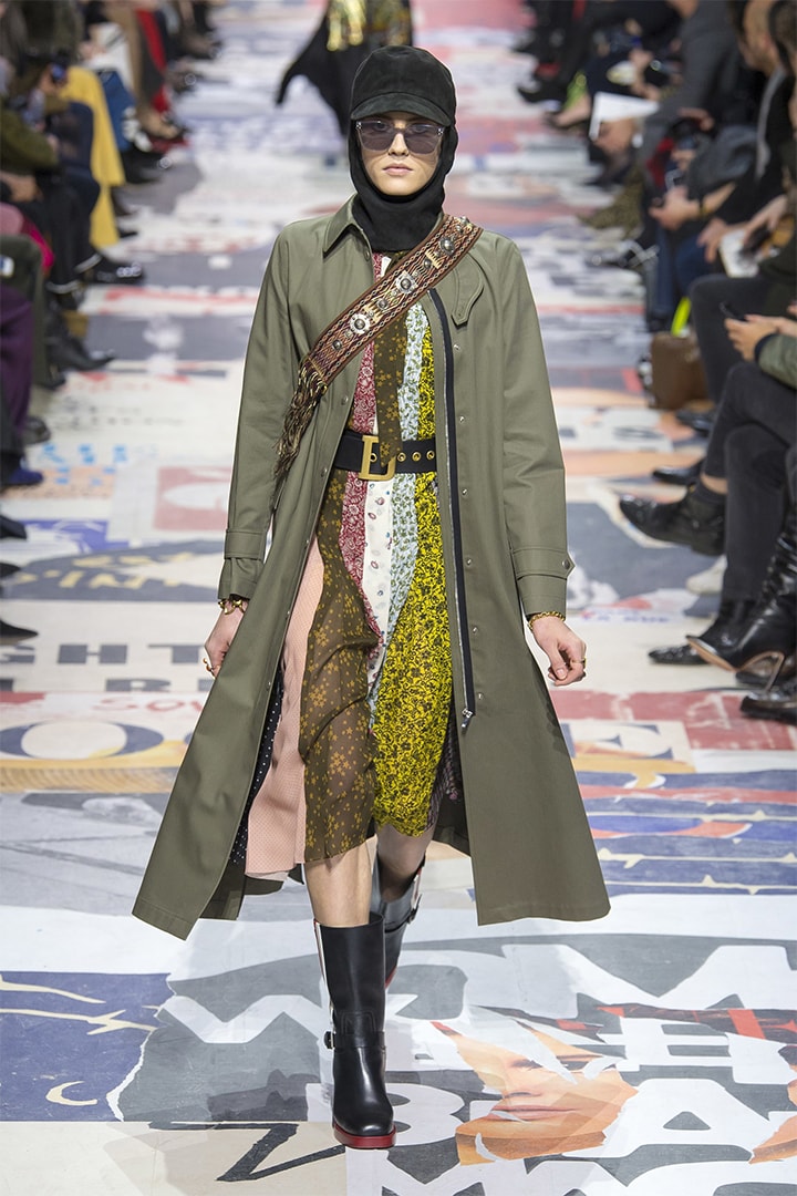  Christian Dior 於巴黎時裝周 PFW 發佈 2018 秋冬系列