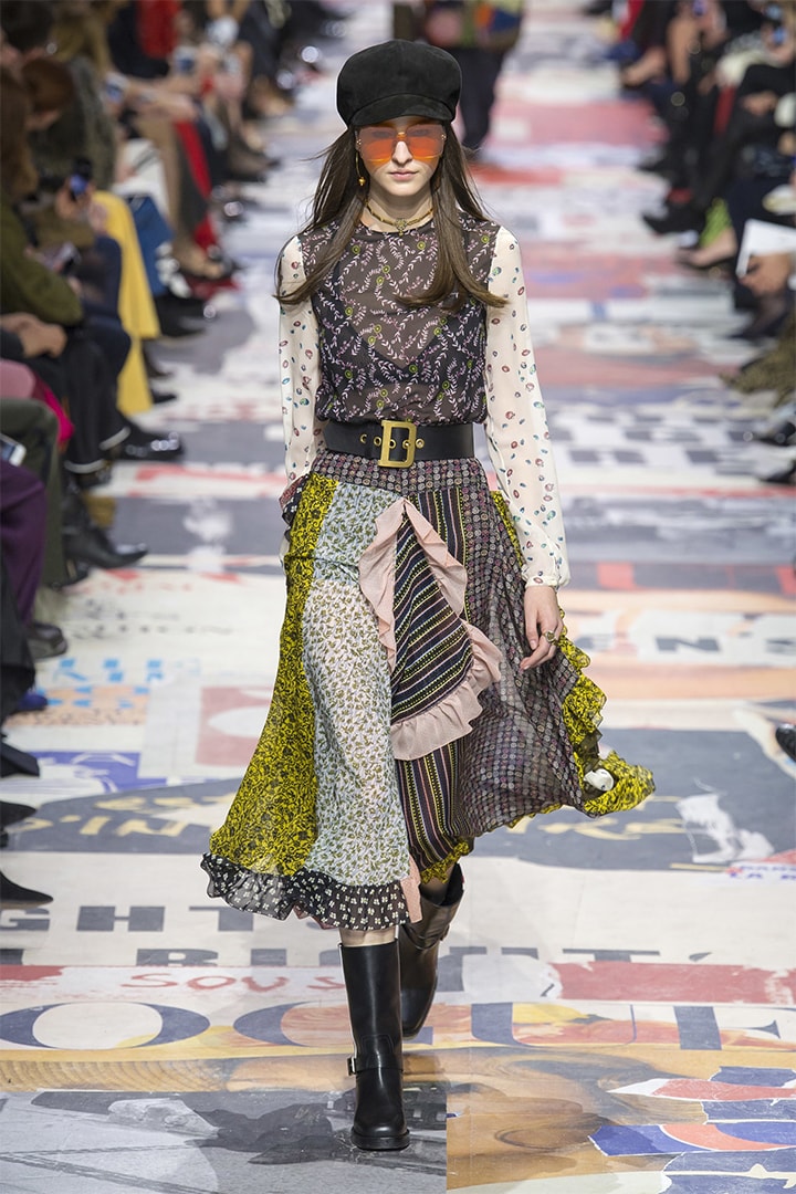  Christian Dior 於巴黎時裝周 PFW 發佈 2018 秋冬系列
