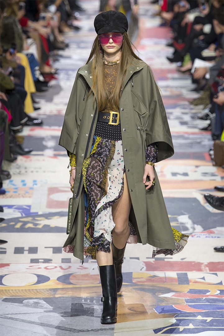  Christian Dior 於巴黎時裝周 PFW 發佈 2018 秋冬系列