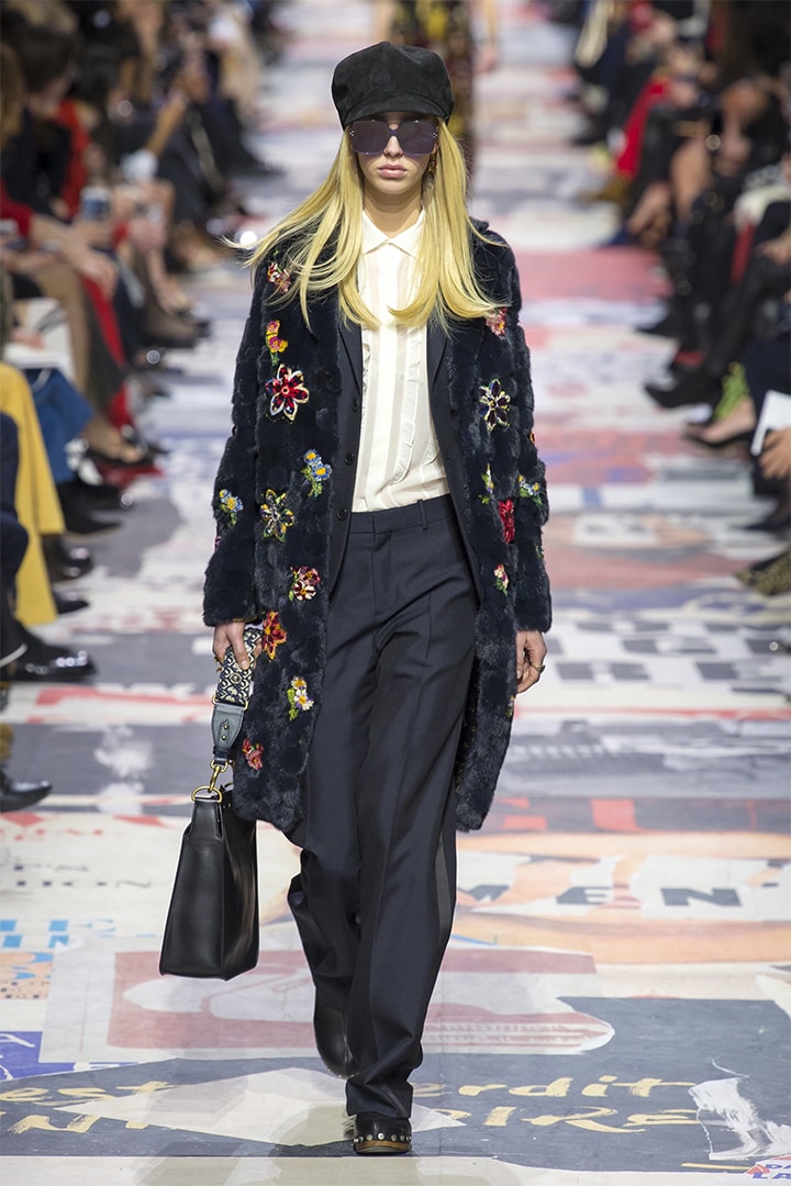  Christian Dior 於巴黎時裝周 PFW 發佈 2018 秋冬系列