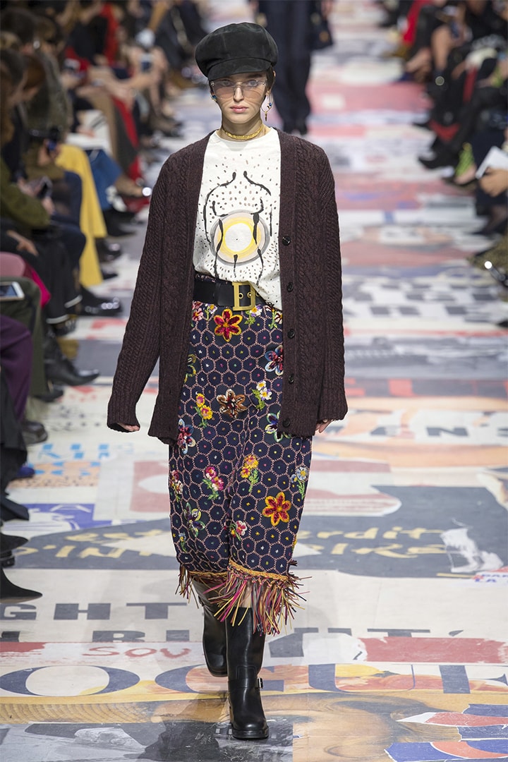  Christian Dior 於巴黎時裝周 PFW 發佈 2018 秋冬系列