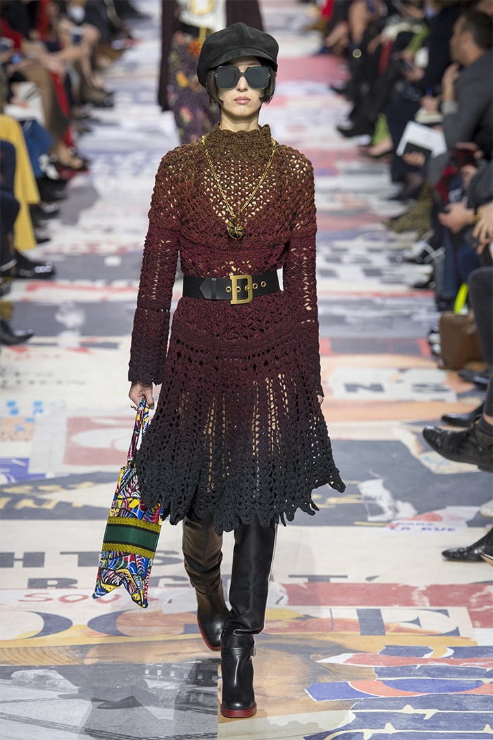  Christian Dior 於巴黎時裝周 PFW 發佈 2018 秋冬系列