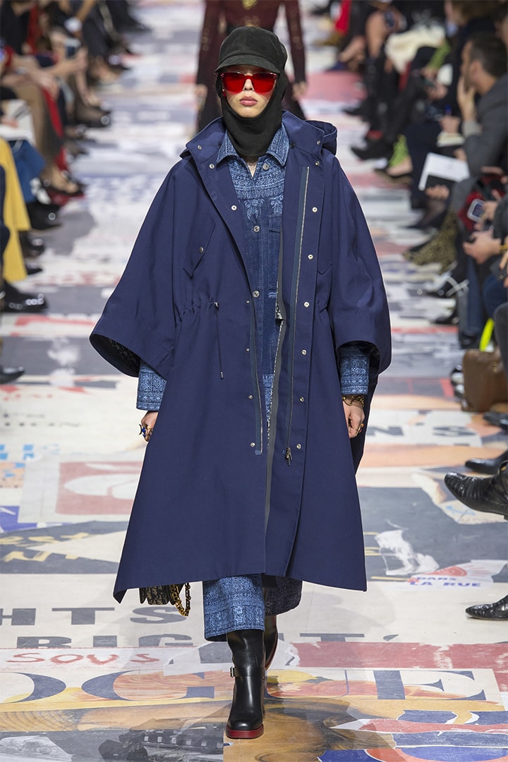  Christian Dior 於巴黎時裝周 PFW 發佈 2018 秋冬系列