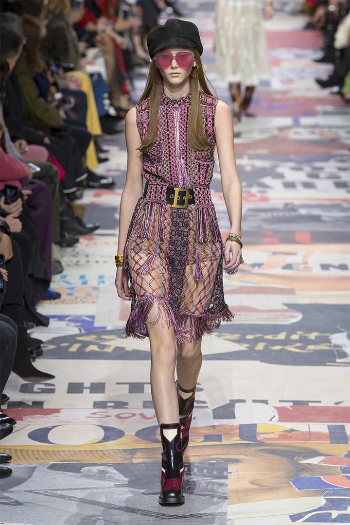  Christian Dior 於巴黎時裝周 PFW 發佈 2018 秋冬系列