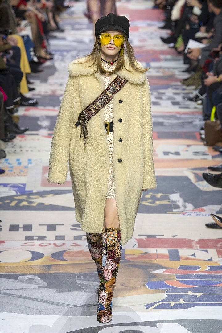  Christian Dior 於巴黎時裝周 PFW 發佈 2018 秋冬系列