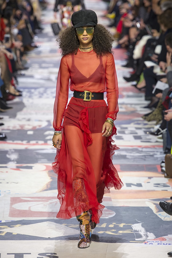  Christian Dior 於巴黎時裝周 PFW 發佈 2018 秋冬系列