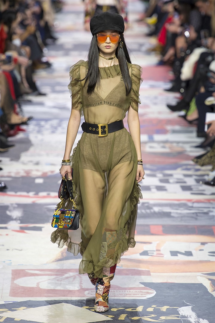  Christian Dior 於巴黎時裝周 PFW 發佈 2018 秋冬系列