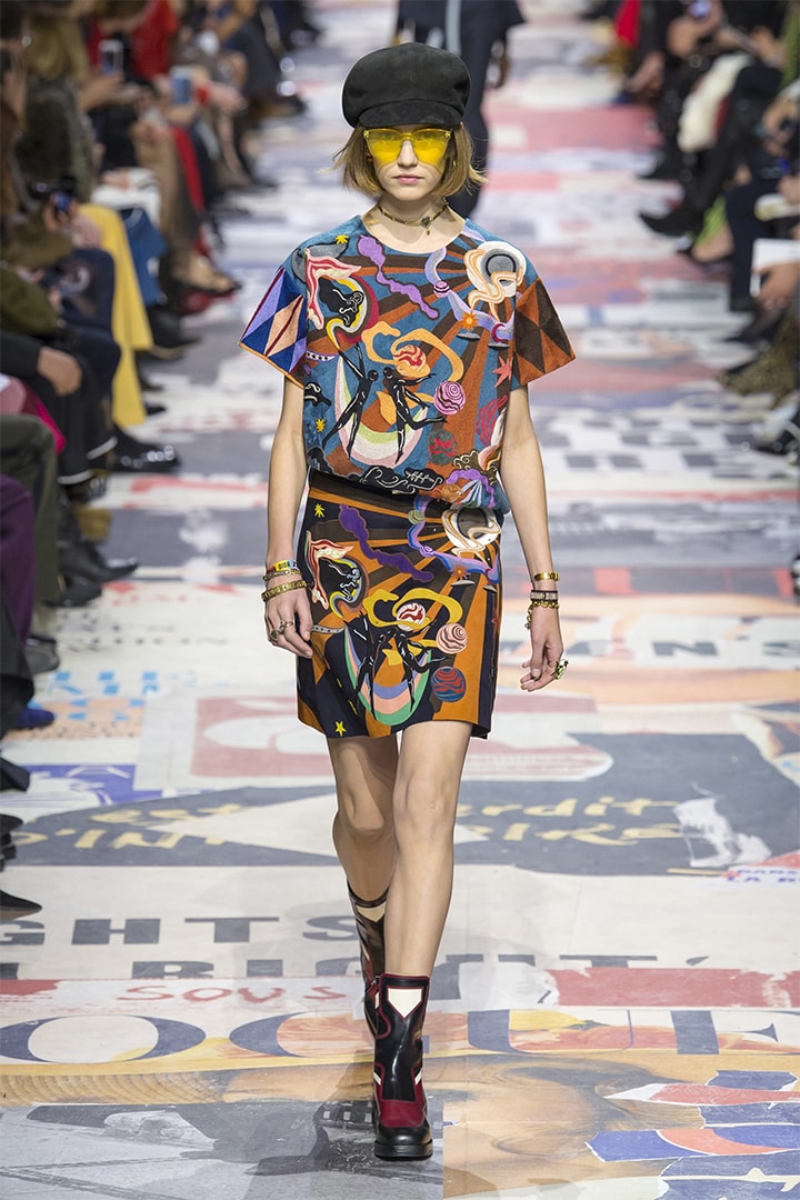  Christian Dior 於巴黎時裝周 PFW 發佈 2018 秋冬系列