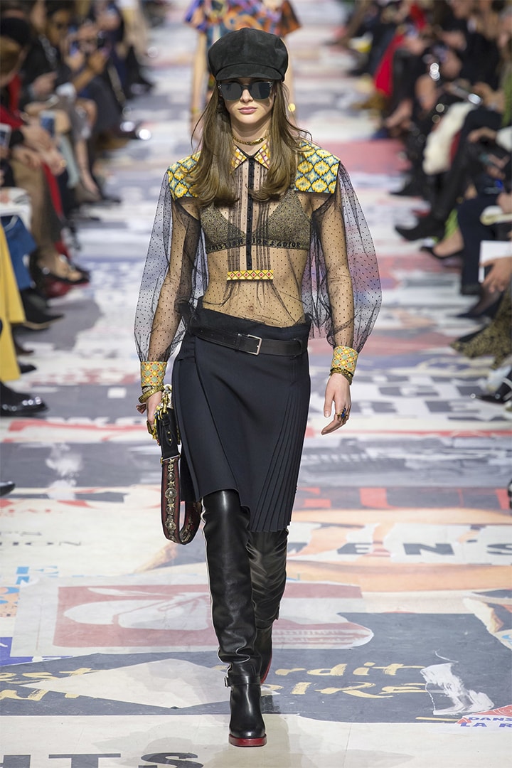  Christian Dior 於巴黎時裝周 PFW 發佈 2018 秋冬系列