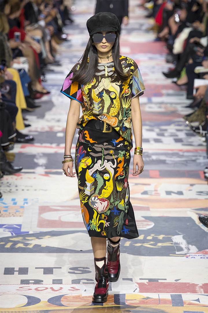  Christian Dior 於巴黎時裝周 PFW 發佈 2018 秋冬系列